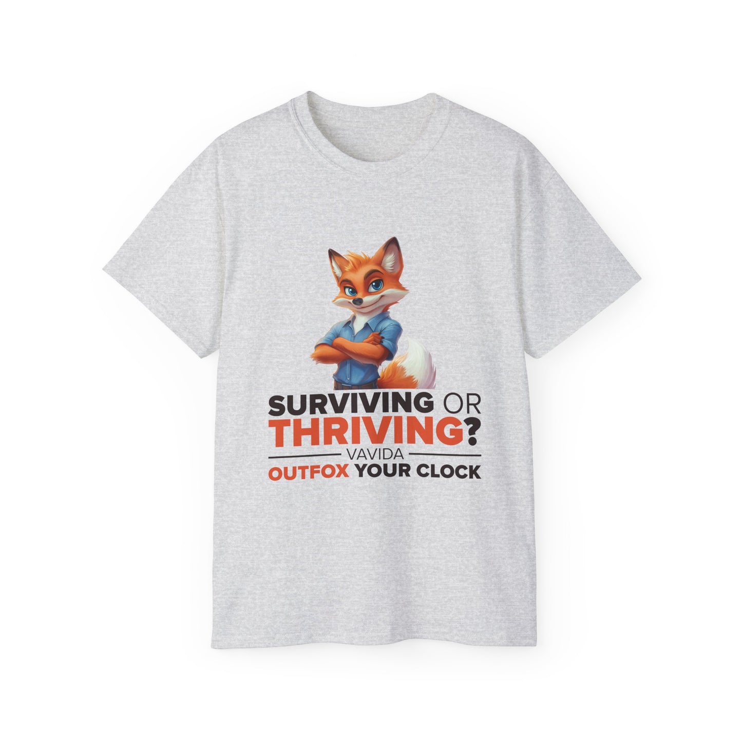 Vavida Clockbusters Ultra Cotton Tee β Built for Big Moves and Bigger Coffees