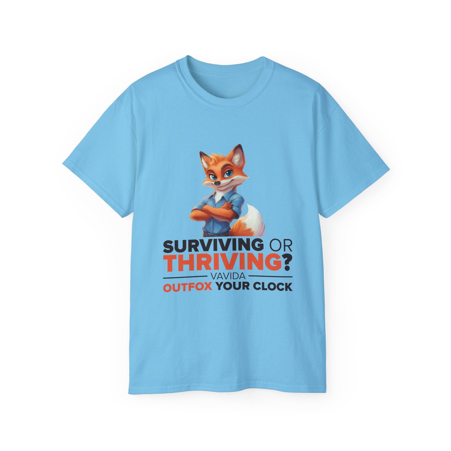 Vavida Clockbusters Ultra Cotton Tee β Built for Big Moves and Bigger Coffees