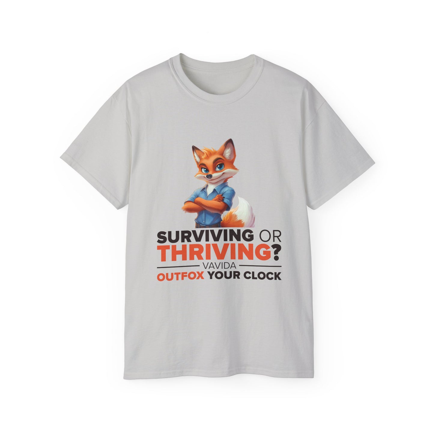 Vavida Clockbusters Ultra Cotton Tee β Built for Big Moves and Bigger Coffees