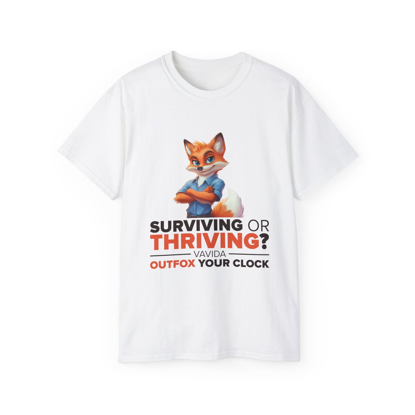Vavida Clockbusters Ultra Cotton Tee β Built for Big Moves and Bigger Coffees