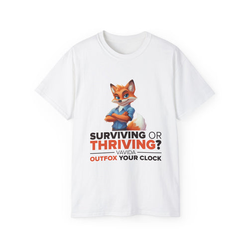 Vavida Clockbusters Ultra Cotton Tee – Built for Big Moves and Bigger Coffees