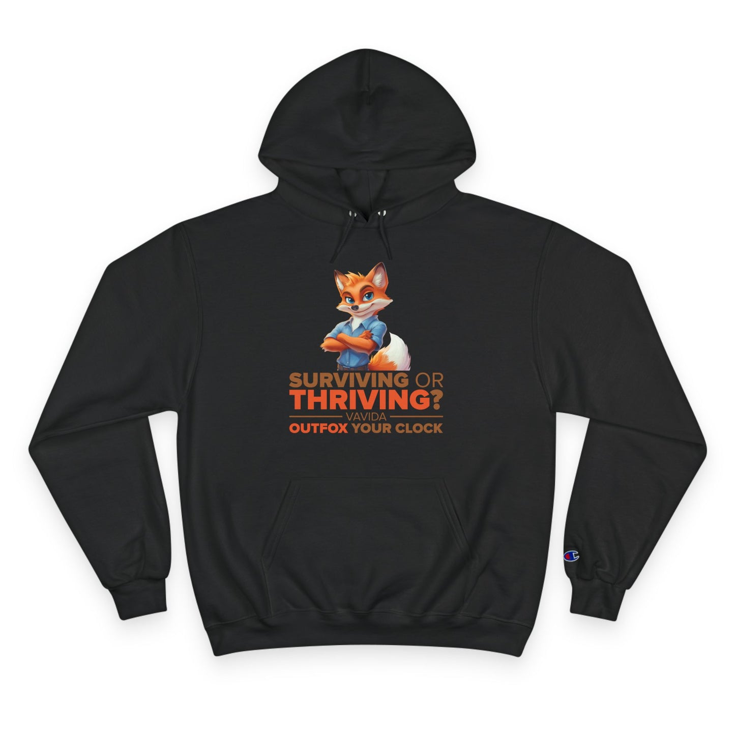Vavida Clockbusters Champion Hoodie – CEO of Cozy (grey)