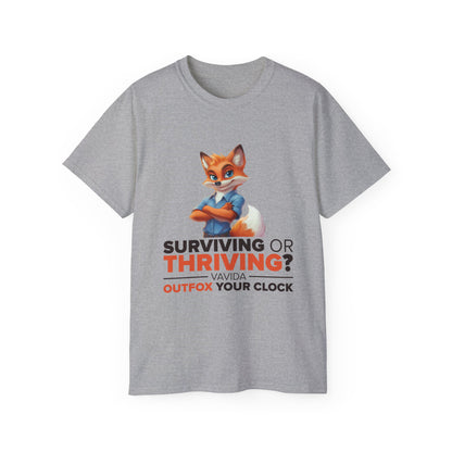 Vavida Clockbusters Ultra Cotton Tee – Built for Big Moves and Bigger Coffees