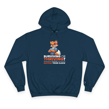 Vavida Clockbusters Champion Hoodie – CEO of Cozy (dark blue)