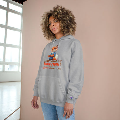 Vavida Clockbusters Champion Hoodie – CEO of Cozy (grey)