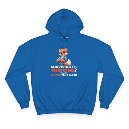 Vavida Clockbusters Champion Hoodie – CEO of Cozy (blue and black)